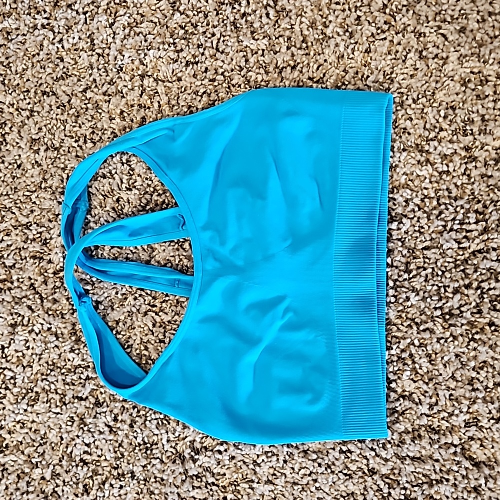 Blue sportsbra